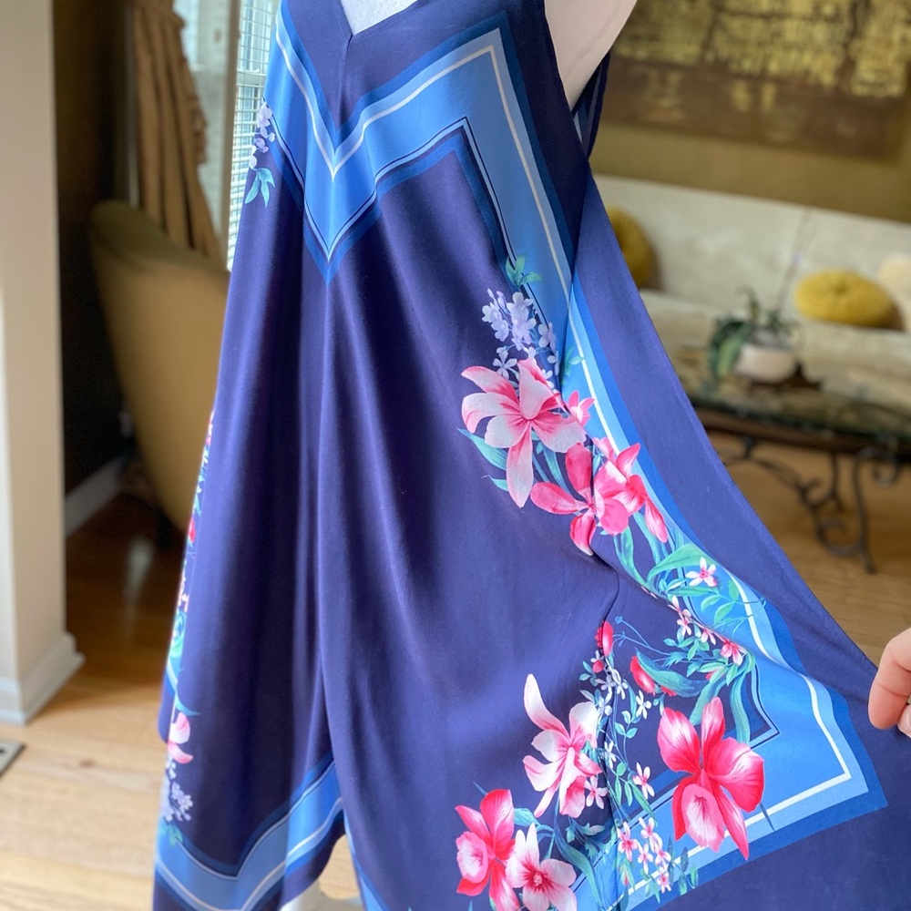 Tommy Bahama Bellisima Blossoms Handkerchief Sundress size S/M - Picture 8 of 16